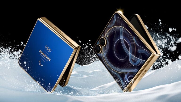 Galaxy Z Flip7 Olympic Edition is beautiful