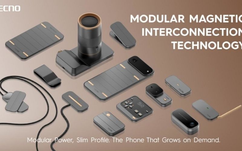 TECNO Modular Phone Accessories: Customizable Modular Suite