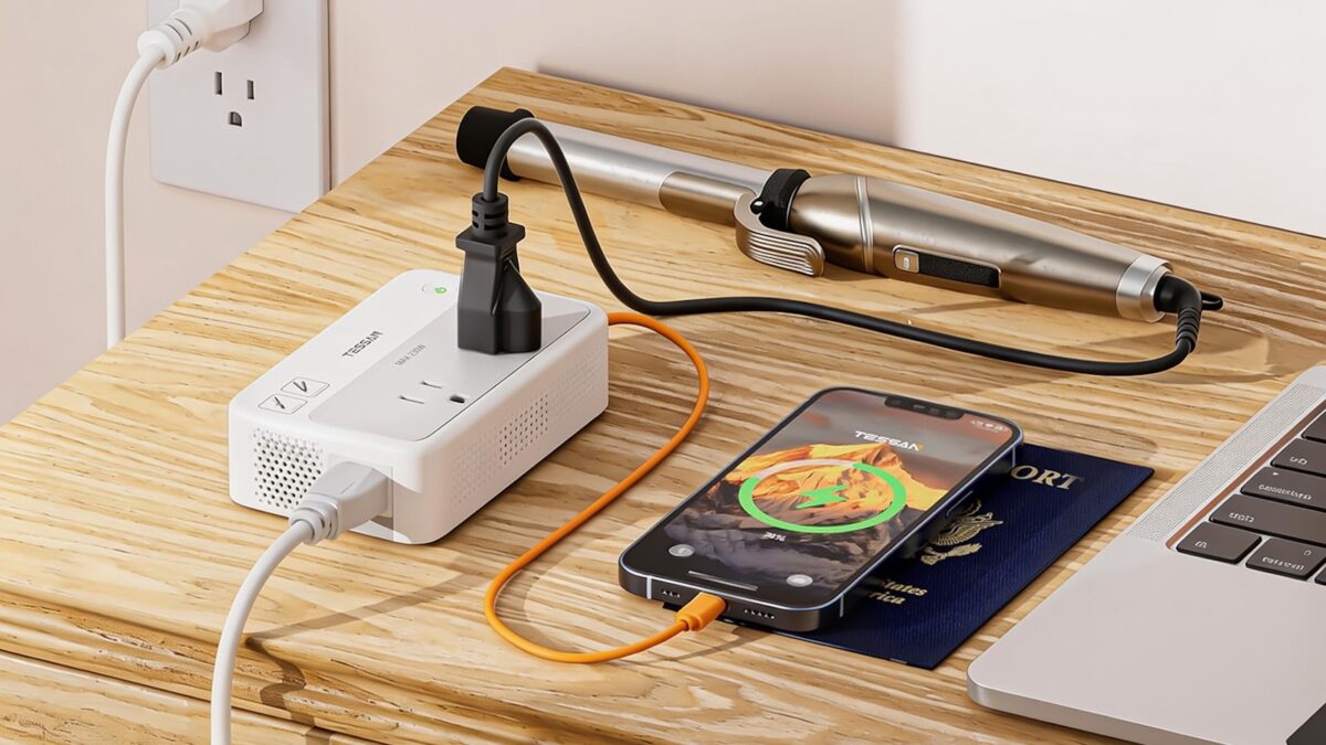 TESSAN launches the TC02 Universal Travel Voltage Converter, delivering 2000W of reliable power for U.S. travelers abroad