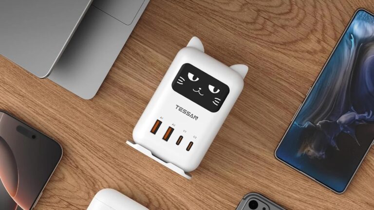 TESSAN PD 65W USB C Charging Station CS07