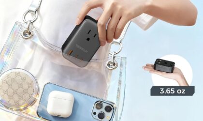 TESSAN Ultra Thin Universal Travel Adapter PD 20W