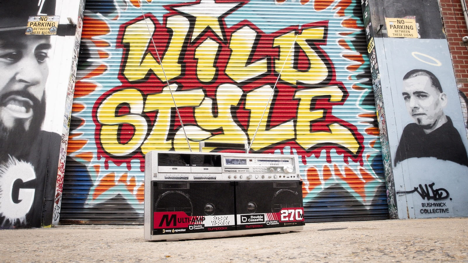 BB-777 Retro Boombox with Modern Audio Features