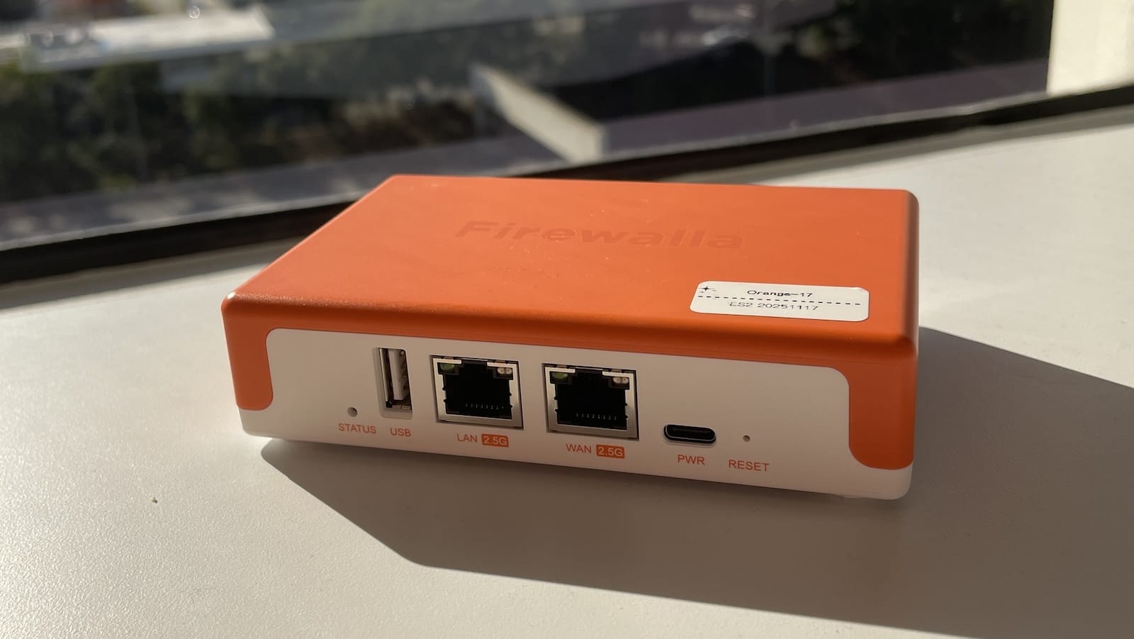 Firewalla Orange Wi-Fi 7 router keeps the whole family safe online