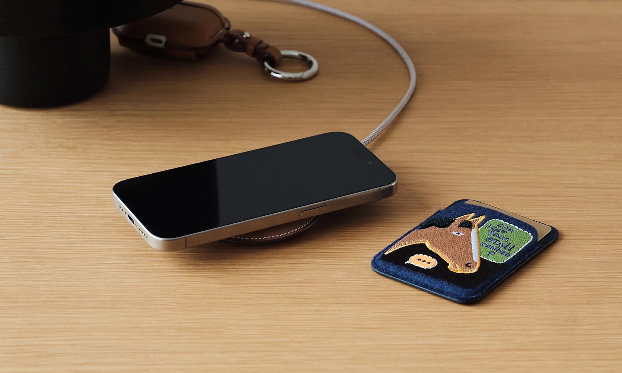 Weirdest 2026 Status Symbol: Hermès MagSafe Paddock Charger