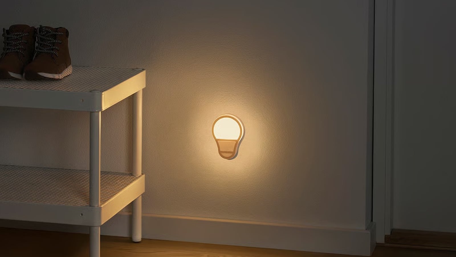 IKEA ANKARLÄGG is a stick-on LED nightlight