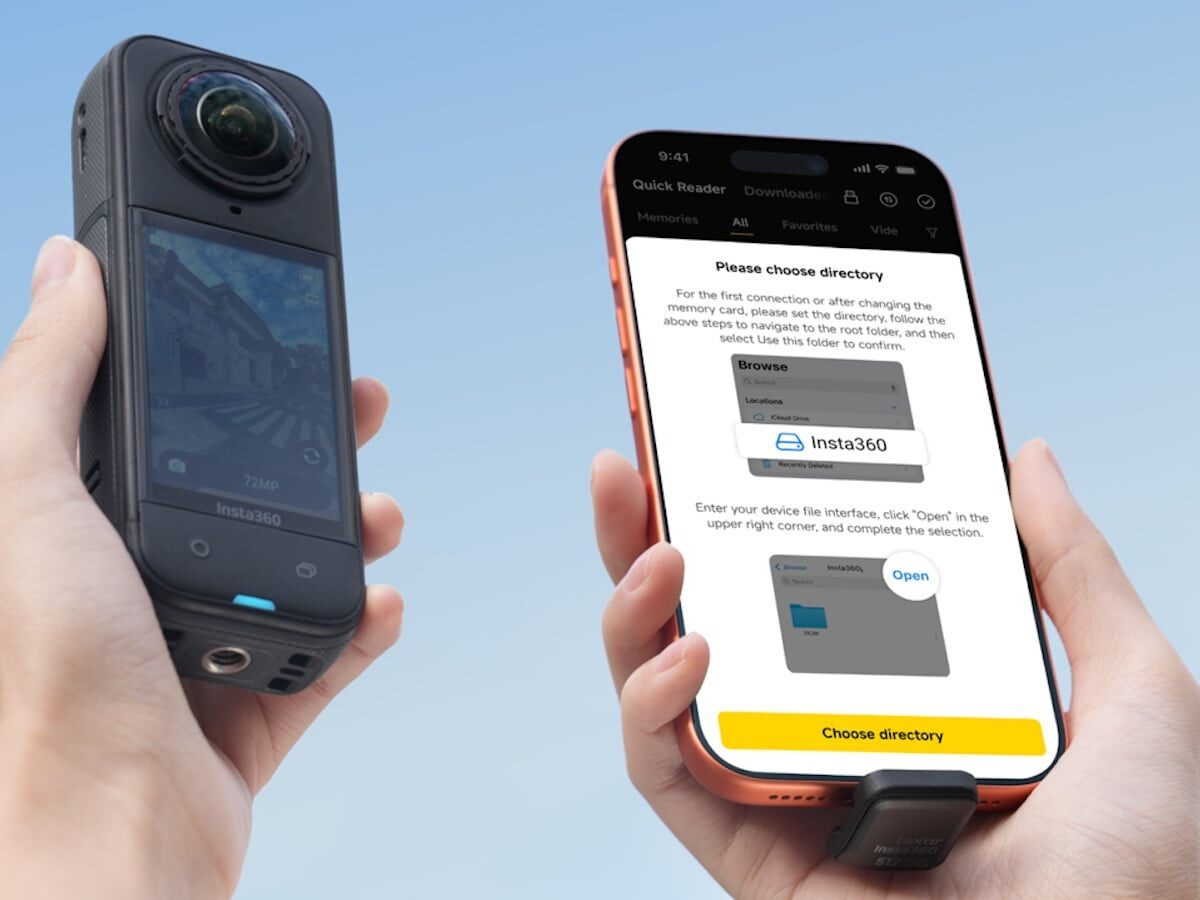 Insta360 Quick Reader 512GB Portable SSD