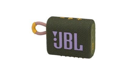 JBL Go 3 in St. Patrick's Day green