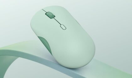 Lenovo 350 front view makes a cool St. Patrick's Day gift