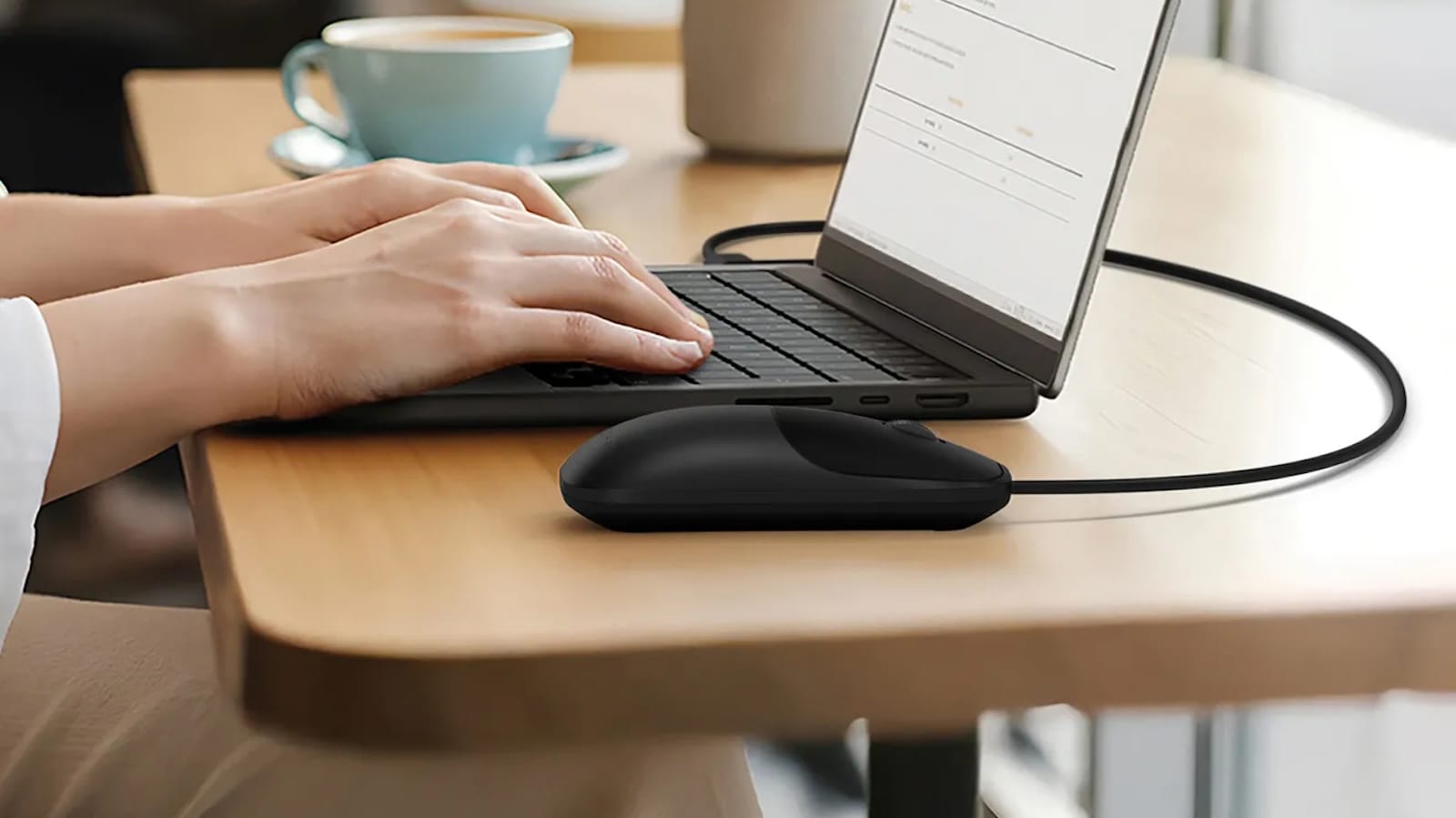 Satechi Slim LX Wired Mouse offers quiet control