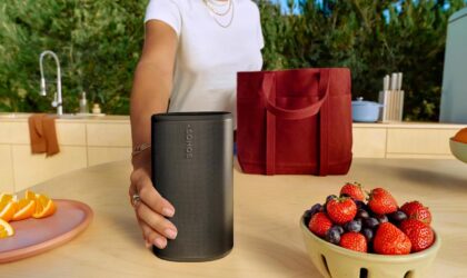 Sonos Play at a summer picnic