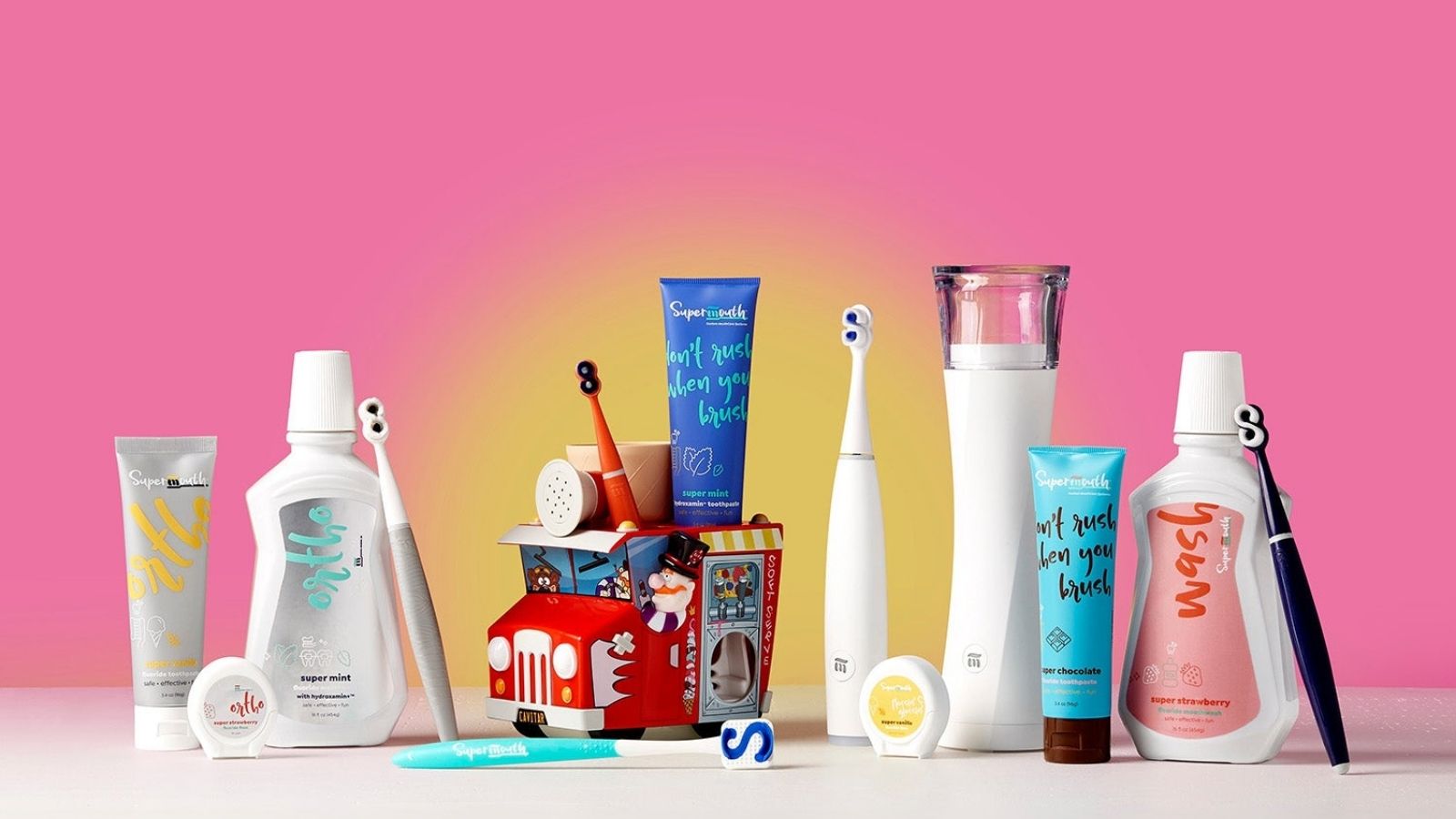 SuperMouth ULTIM8 SmartBrush System is completely waterproof!