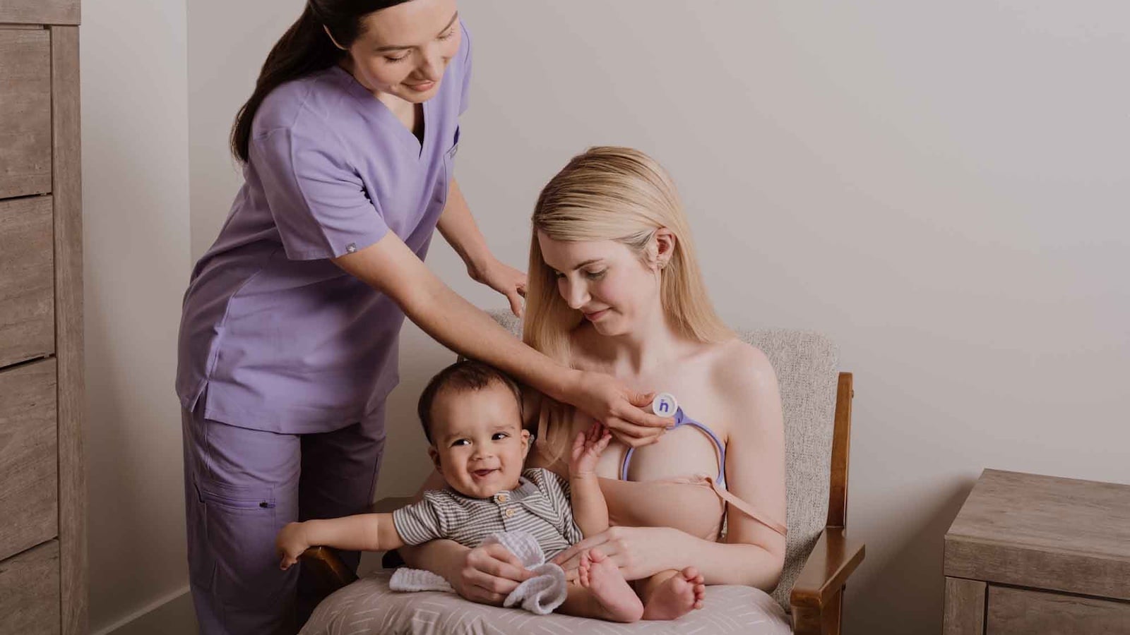 nfant Thrive Breast helps moms understand flow in real time