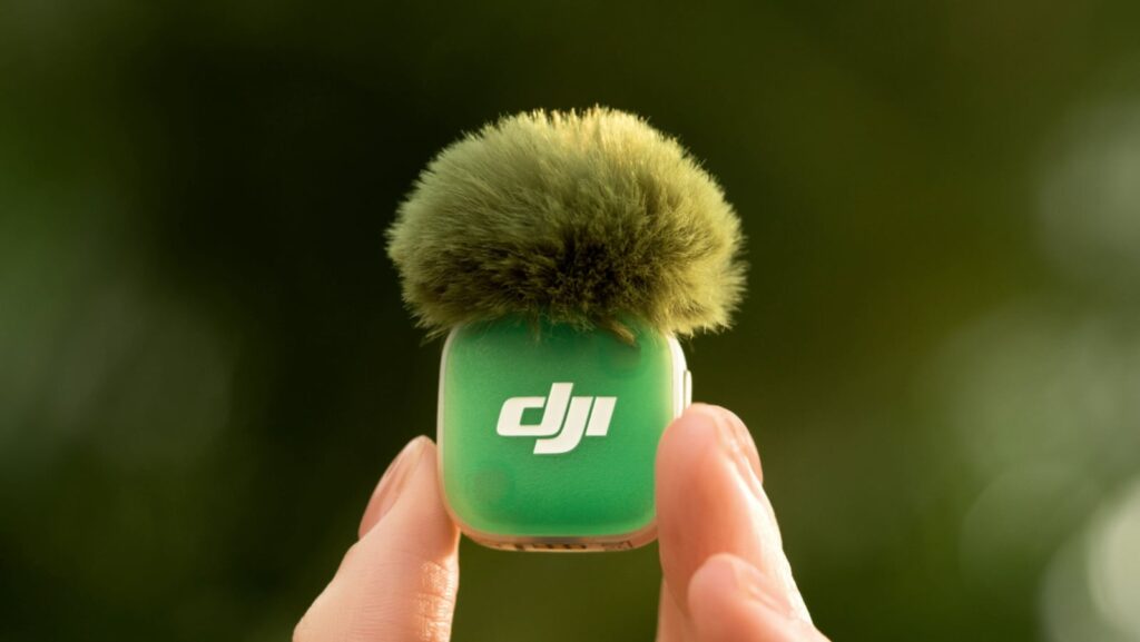 DJI Mic Mini 2 in green