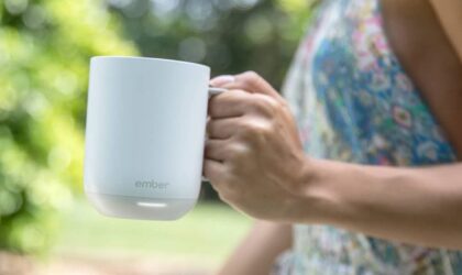 Ember Mug 2 outdoors