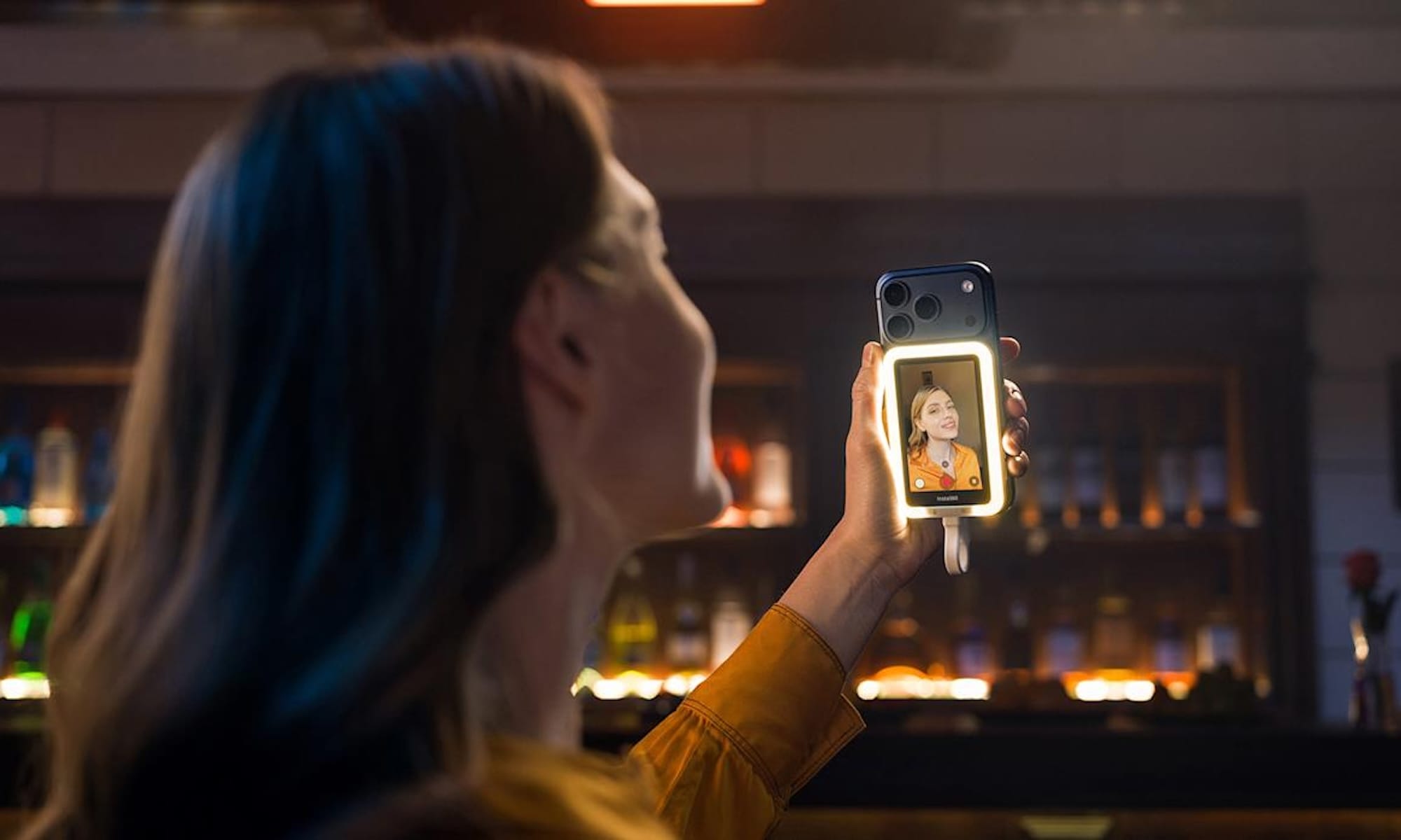 this selfie screen fixes a recurring problem