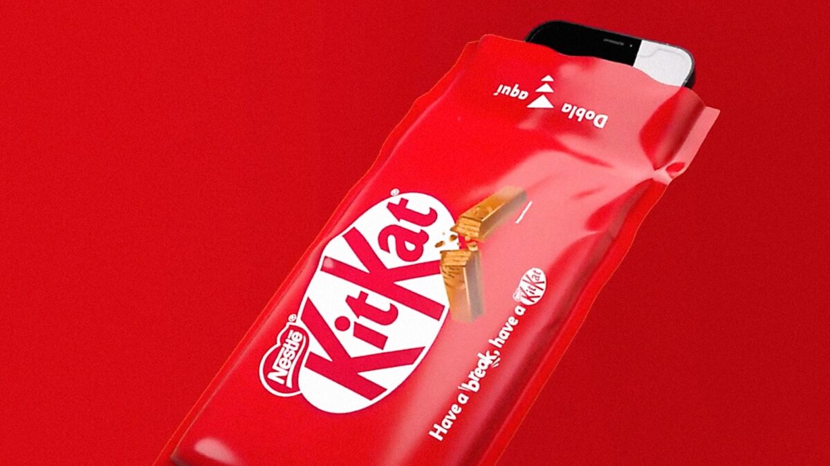 KitKat’s new phone-blocking candy wrapper proves digital detoxing is officially a brand trend
