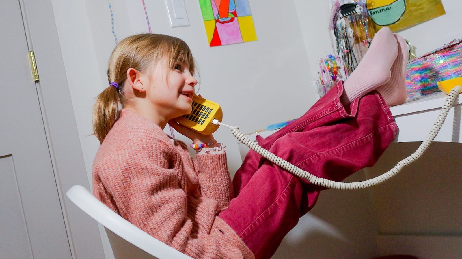 Tin Can phone for kids all simple calls via Wi-Fi