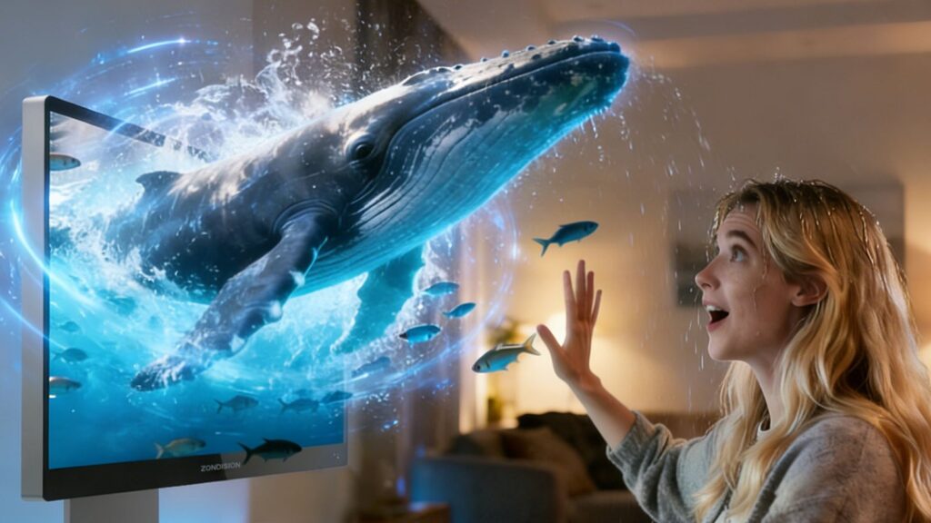 ZIMO1 27-inch interactive light field 3D display