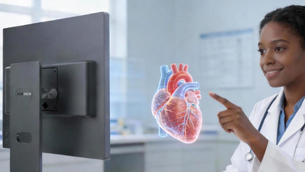 ZIMO1 27-inch interactive light field 3D display