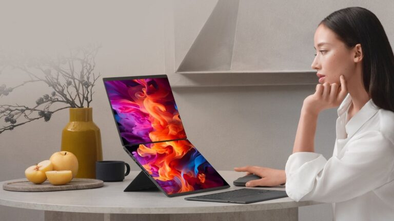 ASUS Zenbook DUO (UX8407) has a new hideaway hinge design!