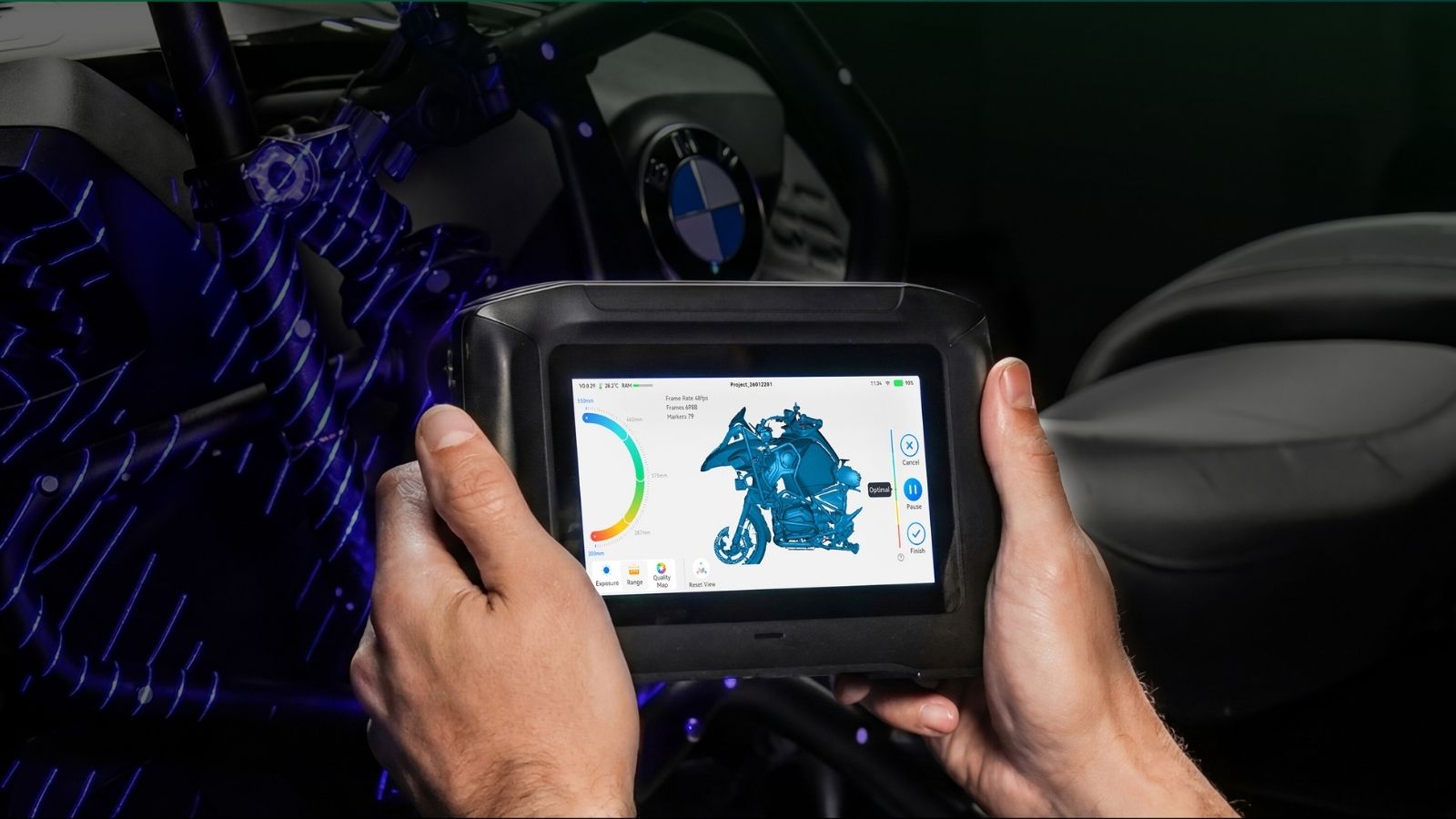 Creality Sermoon P1 offers flexible, cable-free scanning!