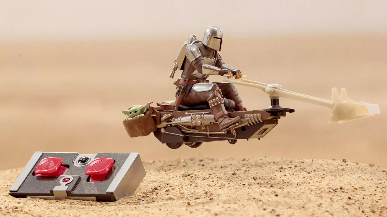 Disney The Mandalorian and Grogu Remote Control Speeder Bike
