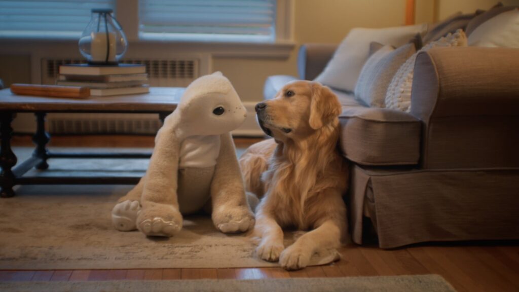 Familiar Machines and Magic with a dog