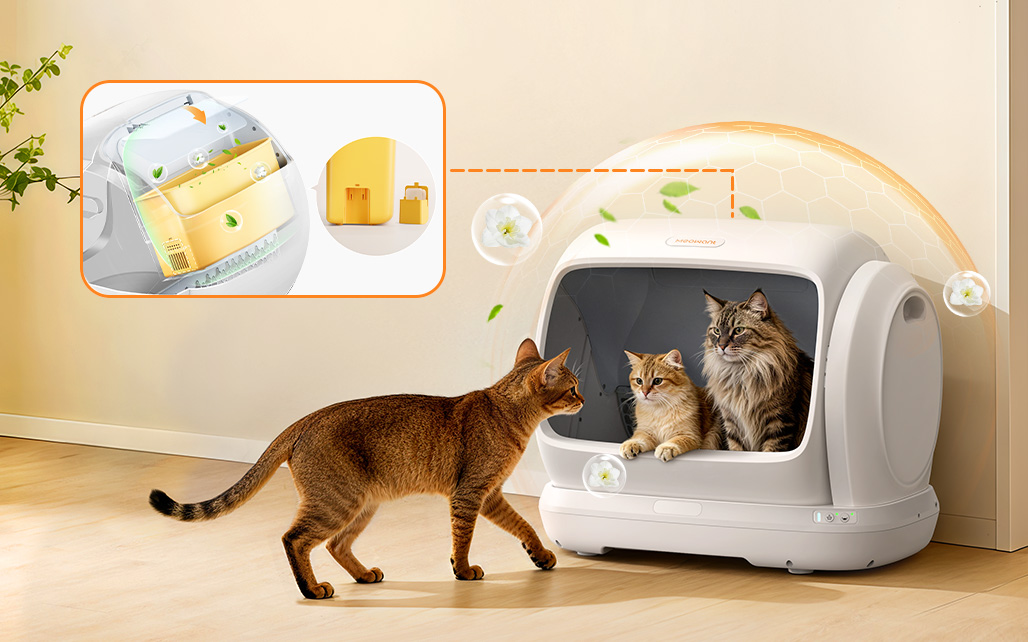 the self-cleaning litter box that finally thinks bigger — Gadget Flow
