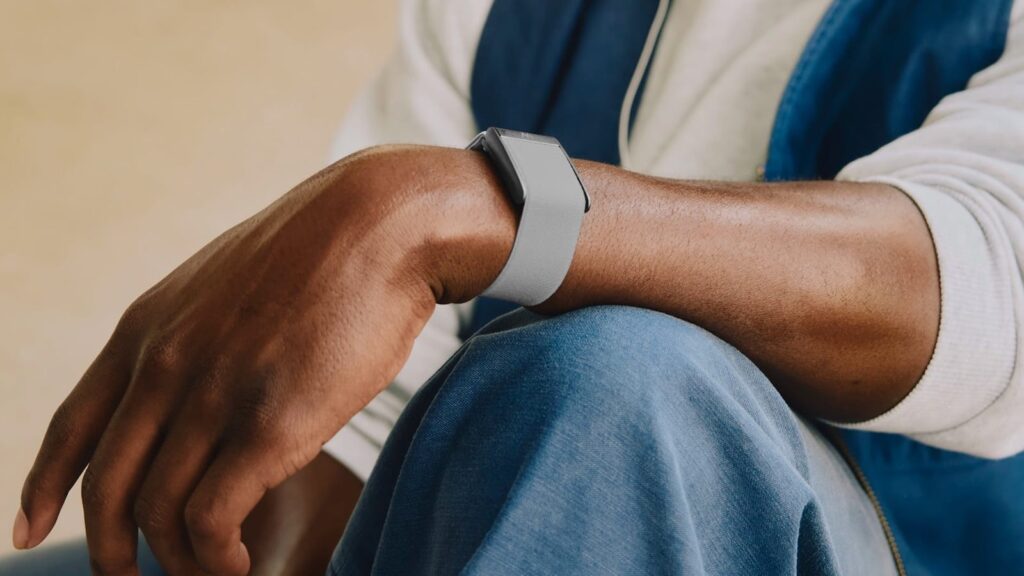 WHOOP 5.0 on a person's wrist