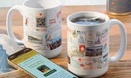 Uncommon Goods Travel the World in 365 Days QR Mug