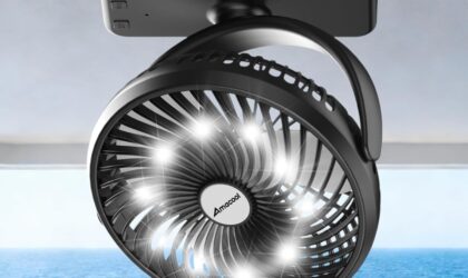 AMACOOL 10,000 mAh Magnetic Fan