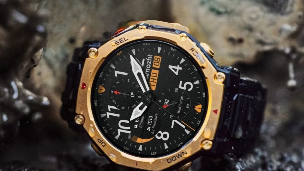 Amazfit T-Rex 3 close up