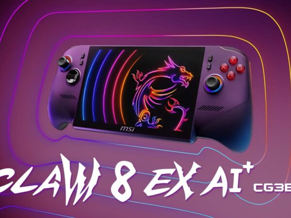 MSI Claw 8 EX AI+ Handheld Gaming PC