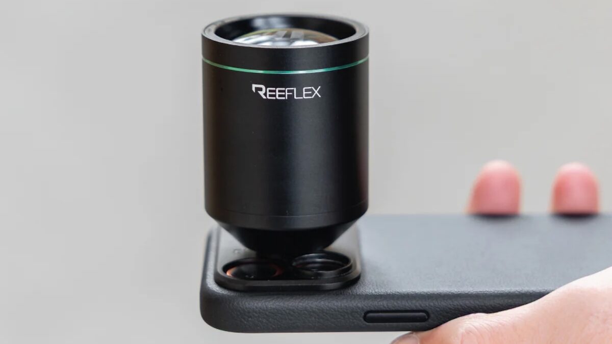 Your iPhone’s zoom has a ceiling. The Reeflex ULTRA Telephoto 300–600mm just removed it.