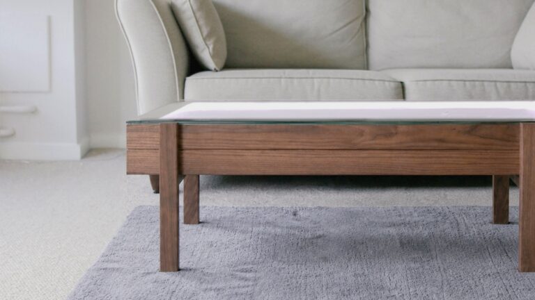 SANDSARA Rectangular Kinetic Sand Art Coffee Table