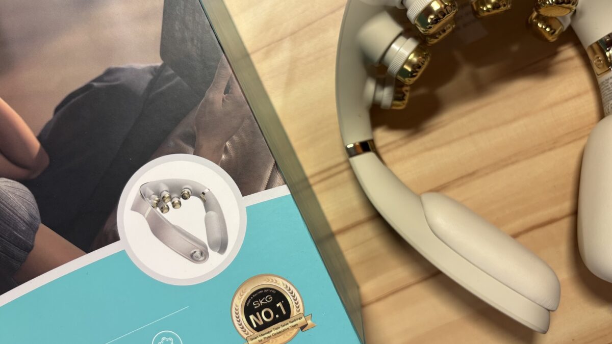 I strapped a $199 medical-grade neck massager to my body every day for two weeks. Here’s what happened.