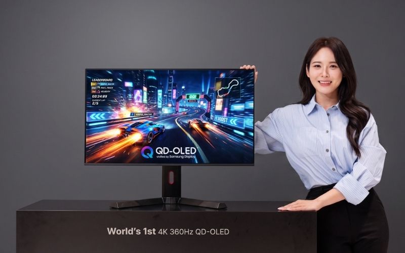 Samsung's 4K 360 Hz QD-OLED