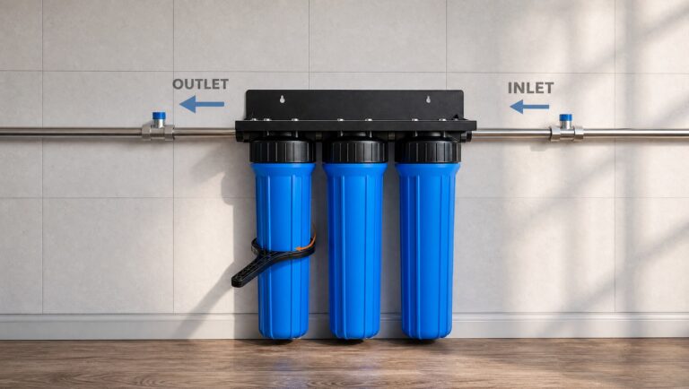 The iSpring WGB32BM is the whole house water filter most homeowners actually need