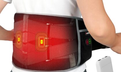Comfytemp Cordless Heating Pad with Massager