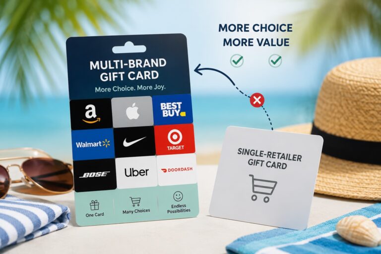Summer 2026 tech: why multi-brand gift cards beat single-retailer cards