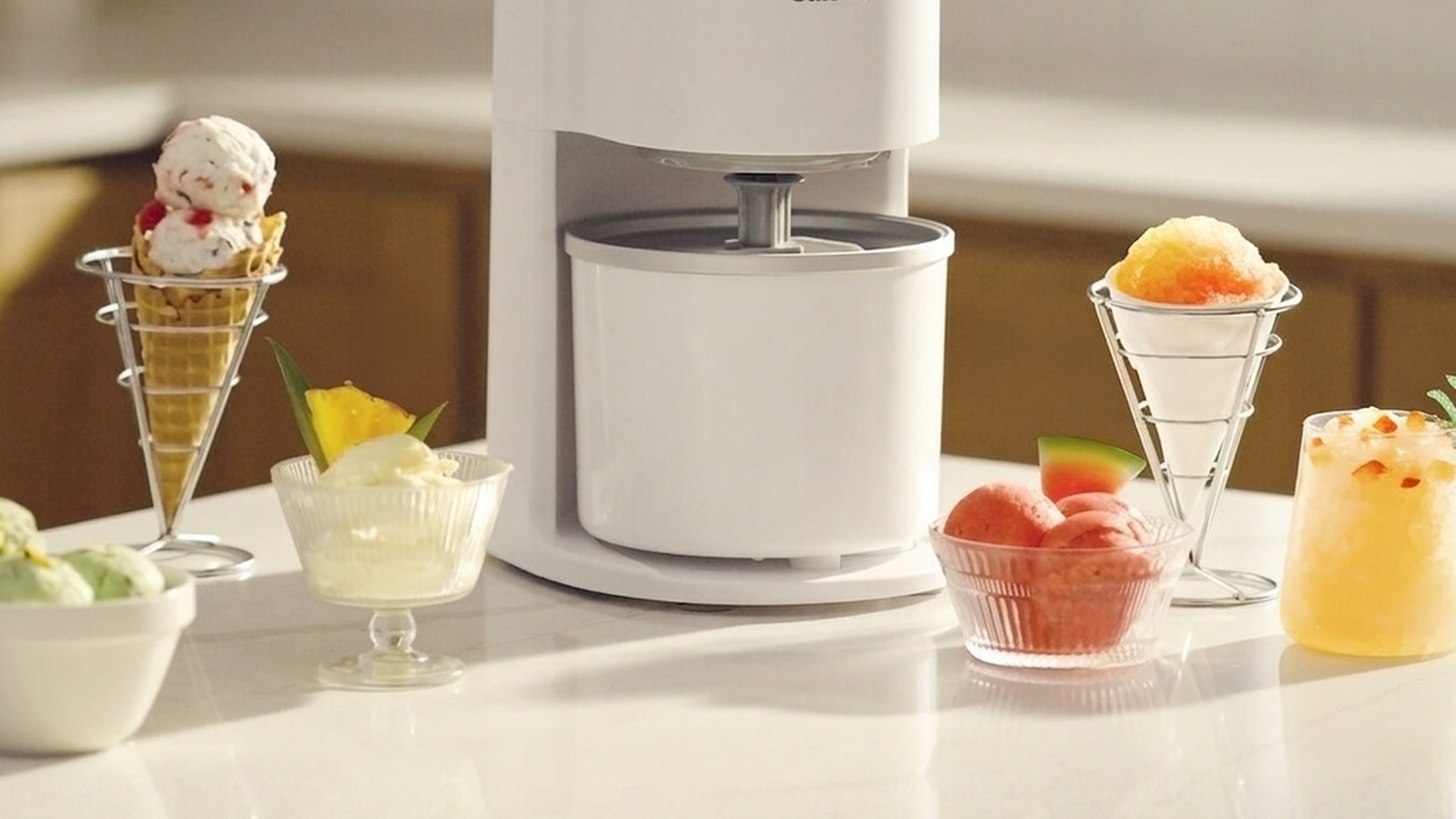 Cuisinart Cool Combo Ice Cream Maker and Snow Cone Machine