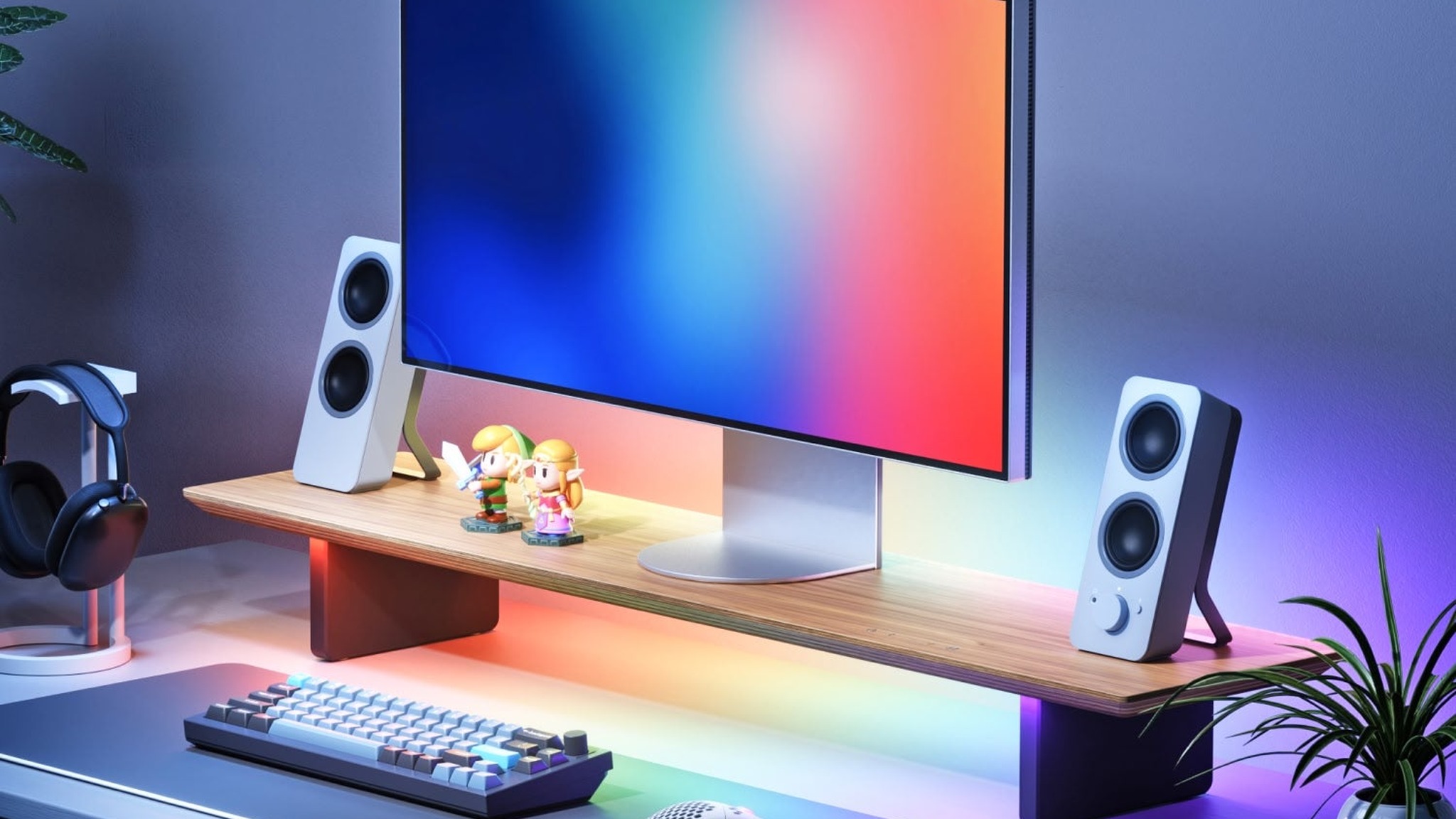 Nanoleaf x FANTAQI Smart LED Monitor Stand