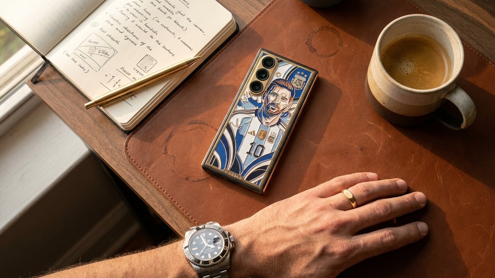 Caviar Lionel Messi Samsung Z-Fold8 Limited Edition