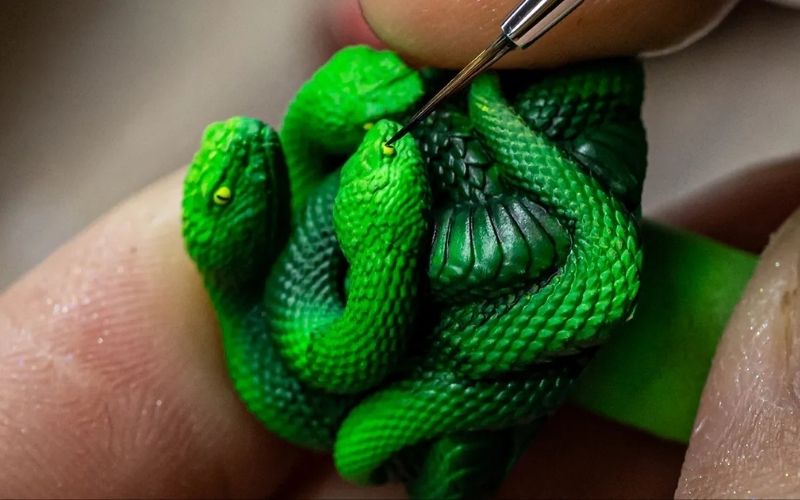 Razer Artisan Keycap Triple-Headed Snake Edition