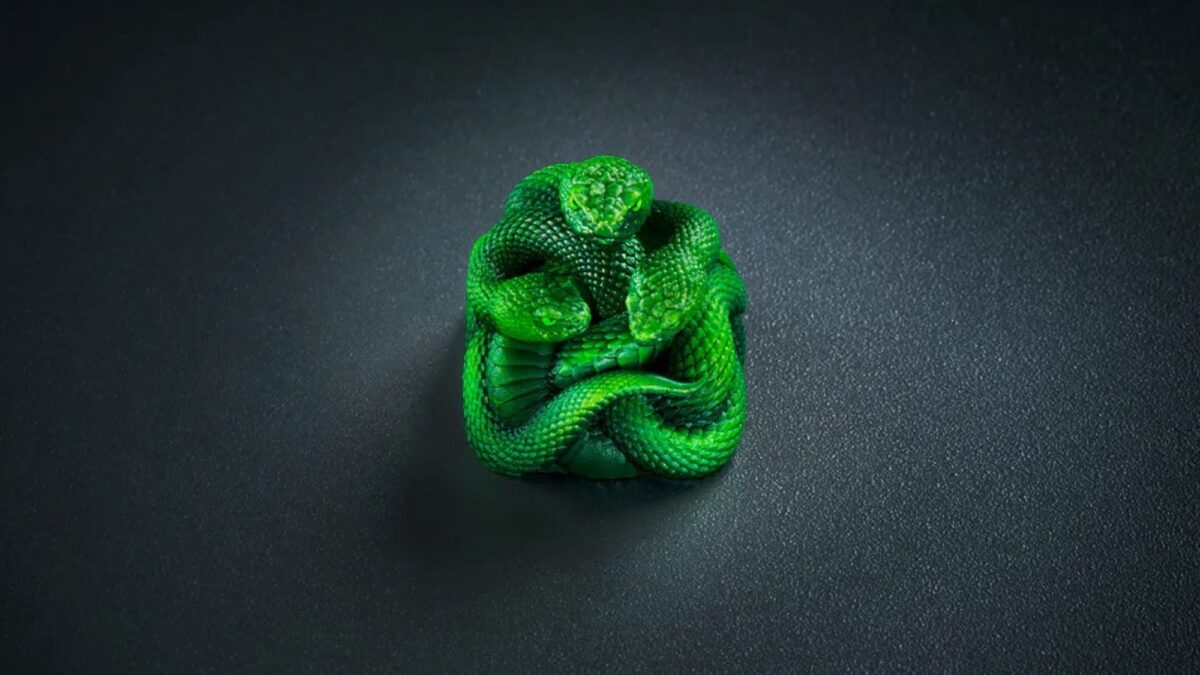First Impressions: Razer Artisan Keycap – Triple-Headed Snake Edition, a logo sold at hand-finished prices