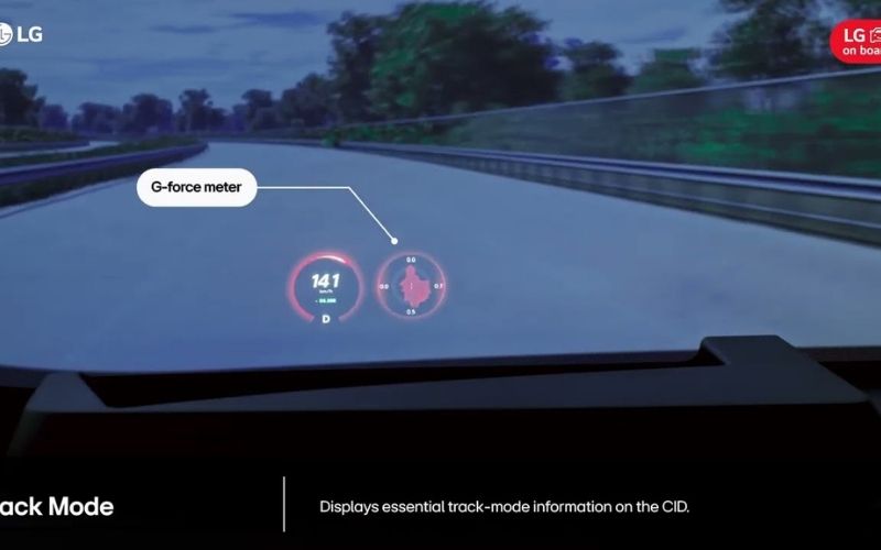 LG Wide Hover Screen ditches the black coating every windshield HUD has needed, and that's the part I care about