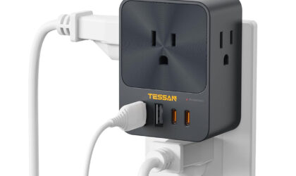 TESSAN Outlet Extender With USB Ports