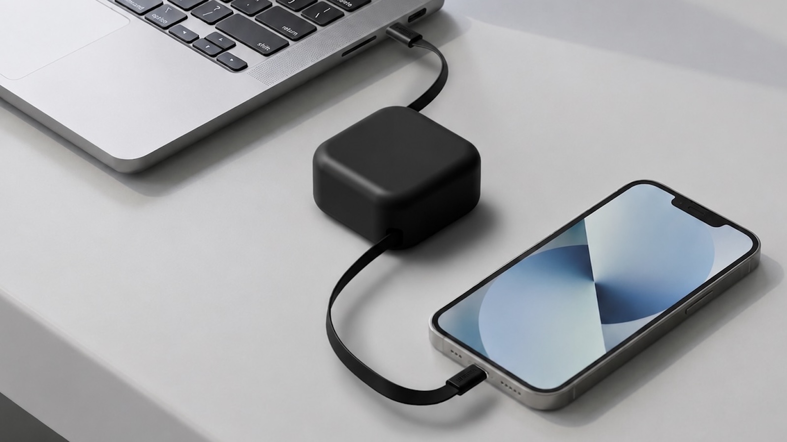 Willox SplitSpool 240W Mountable Retractable USB-C Cable