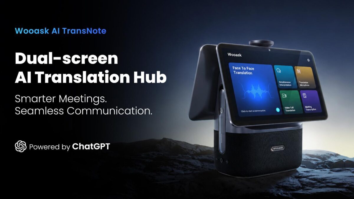 A desk gadget that might finally fix the awkward translator handoff