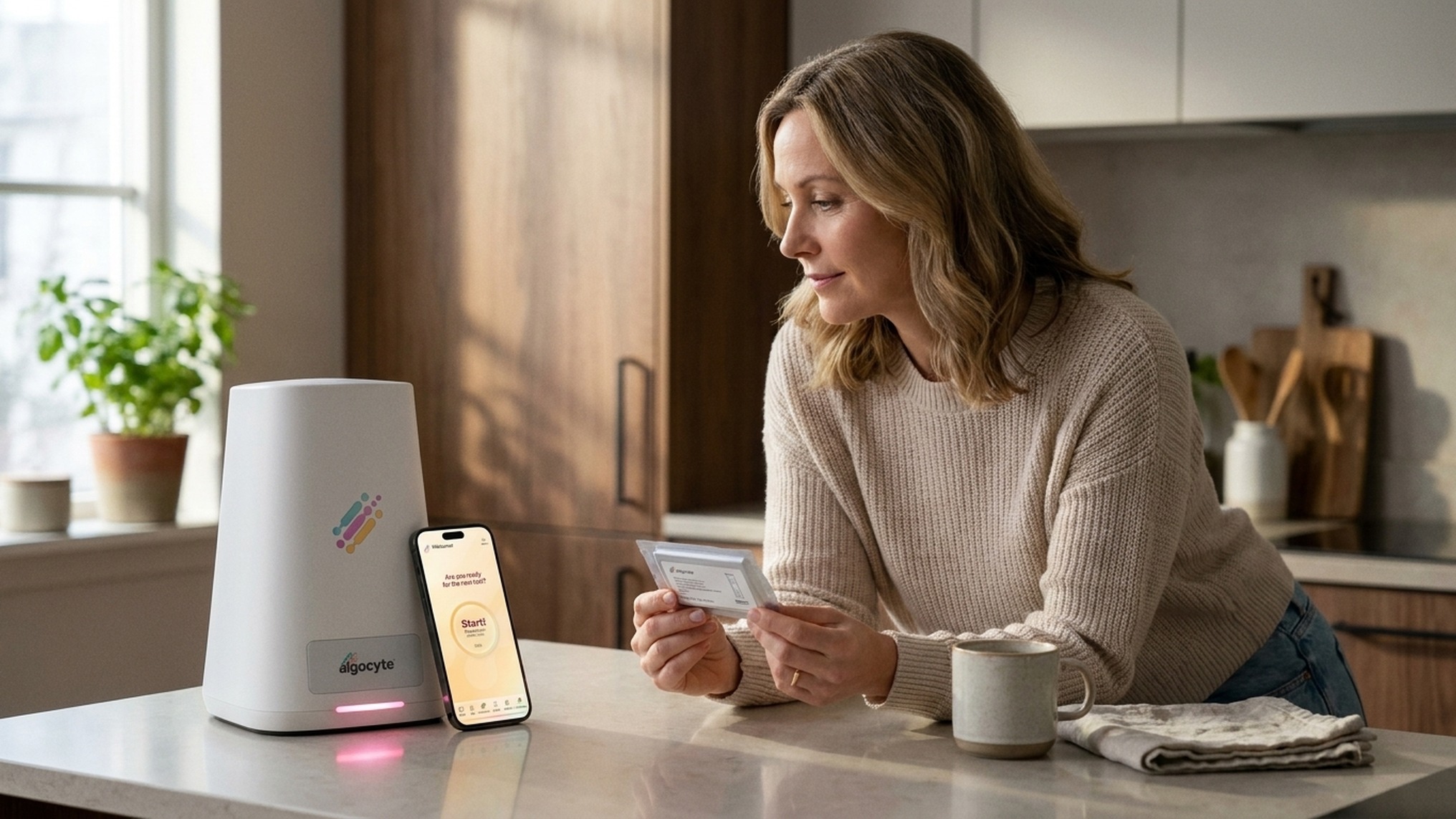 Algocyte Proxima Home Blood Testing Device
